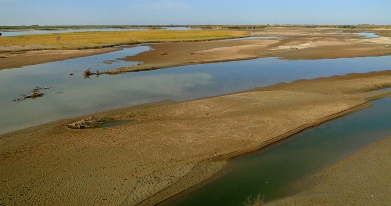 The Zhetysu rivers.