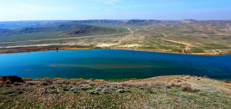 The Zhetysu rivers.