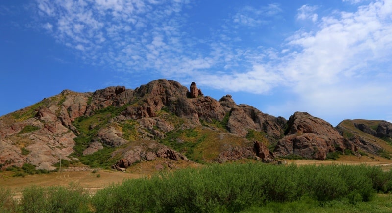 The Zhetysu rivers.