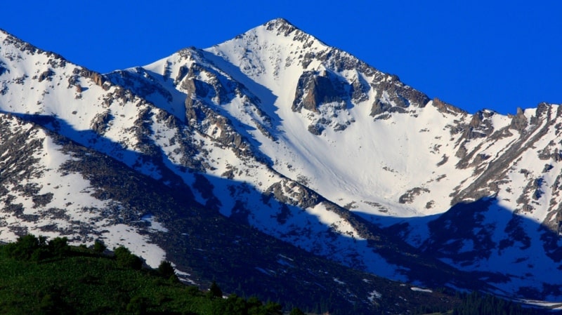 In mountains of the Dzungarsky Ala-Tau.