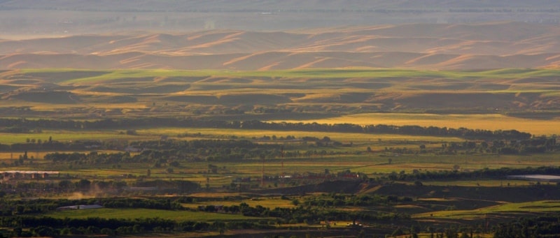 In mountains of the Dzungarsky Ala-Tau.