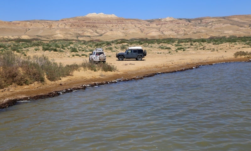 Environs of Small Aral Sea.