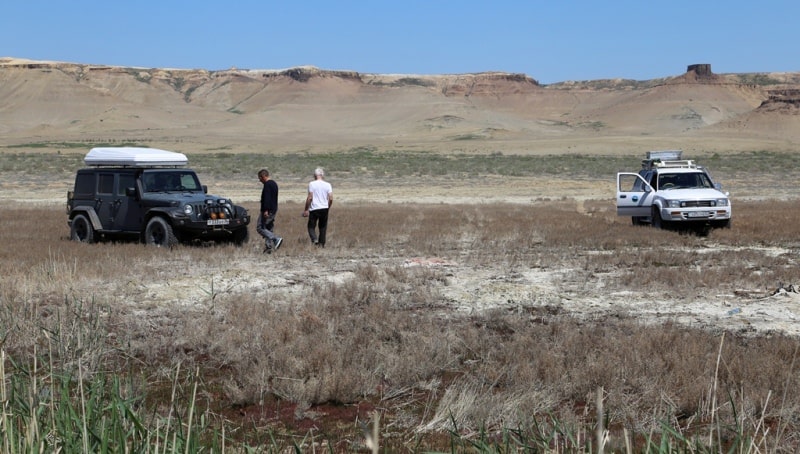 The East cliff plateau Ustyurt. 