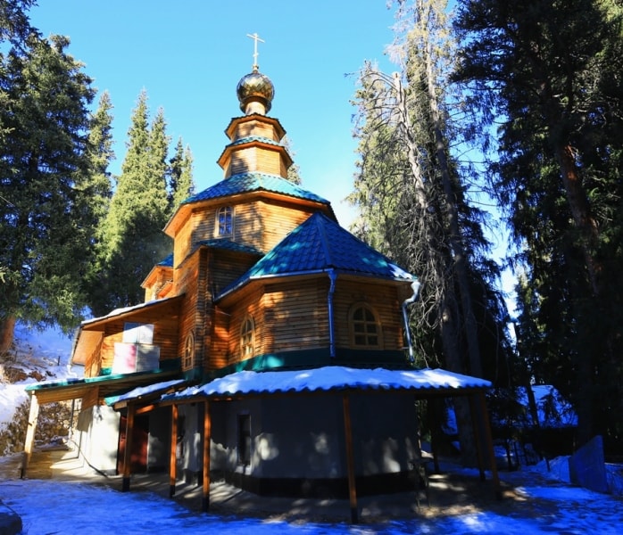Аксайская церковь. Зима 2014 года.