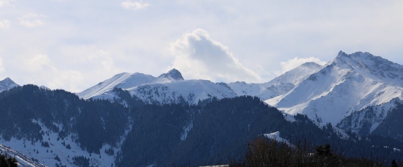 Zailiiskiy Ala-Tau mountnains.