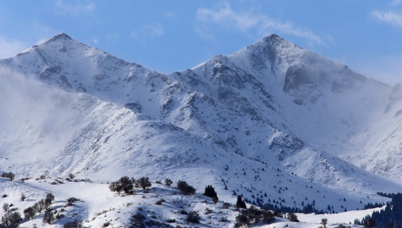 Zailiiskiy Ala-Tau mountnains.