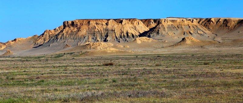 Environs of the mountains Kaltybay.