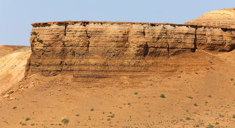 The mount Karasandyk and environs.