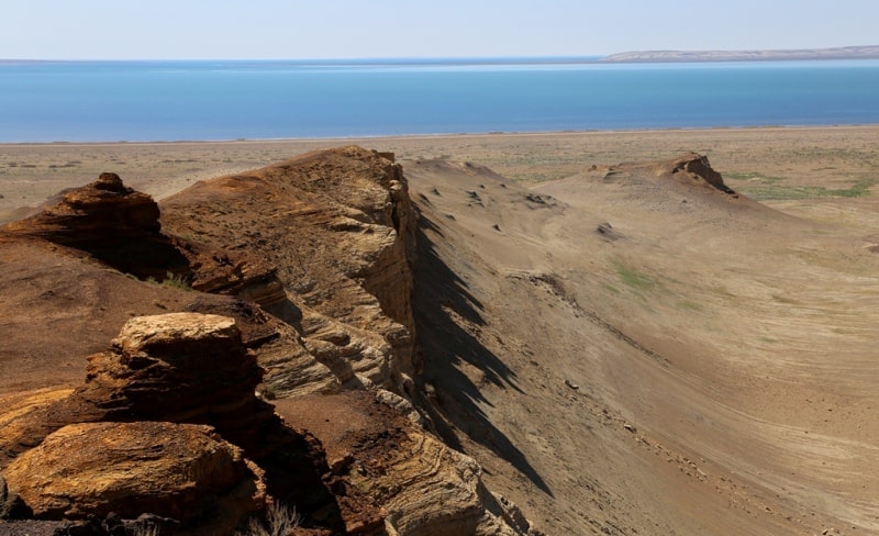 The mount Karasandyk and environs.