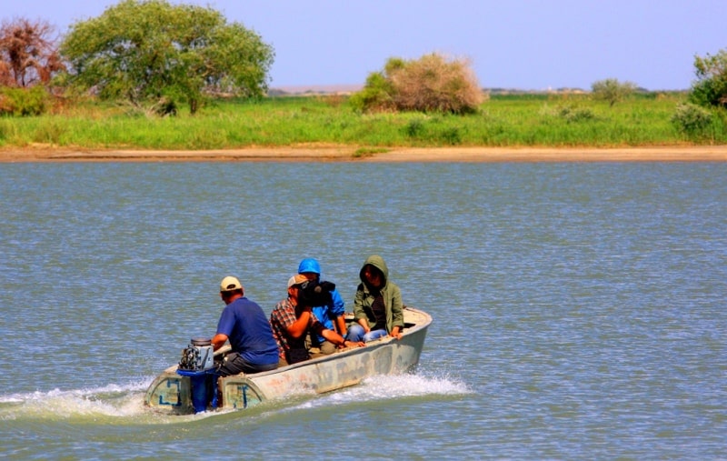  Travels on the Syr-Darya river.