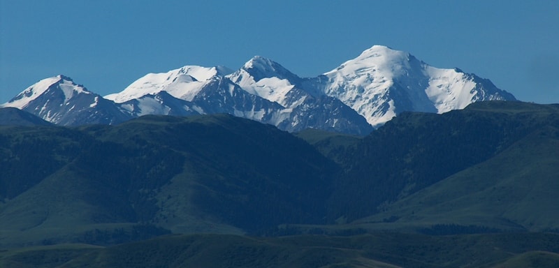 Dzhungarskiy Ala-Tau mountains.