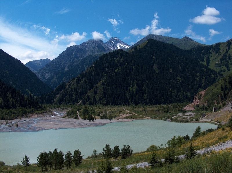 Issyk Lake.