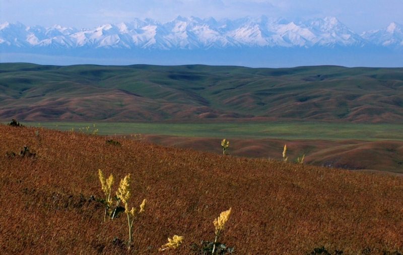 Natural sights of the mountains Zhetyzhol.