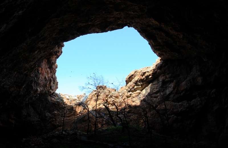 Ak-Mosque cave.