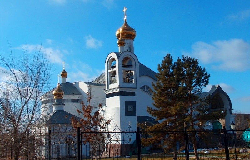 Andrey Pervozvannogo Orthodox temple in Dzhezkazgan.