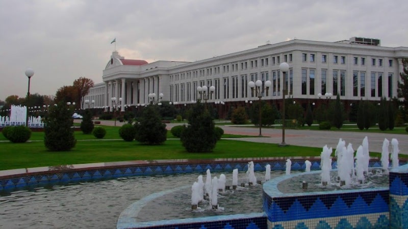 The Presidential palace in Tashkent.
