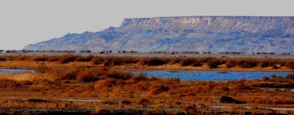 Mountain Daut (Kok-Aral of 161 meter above sea level.