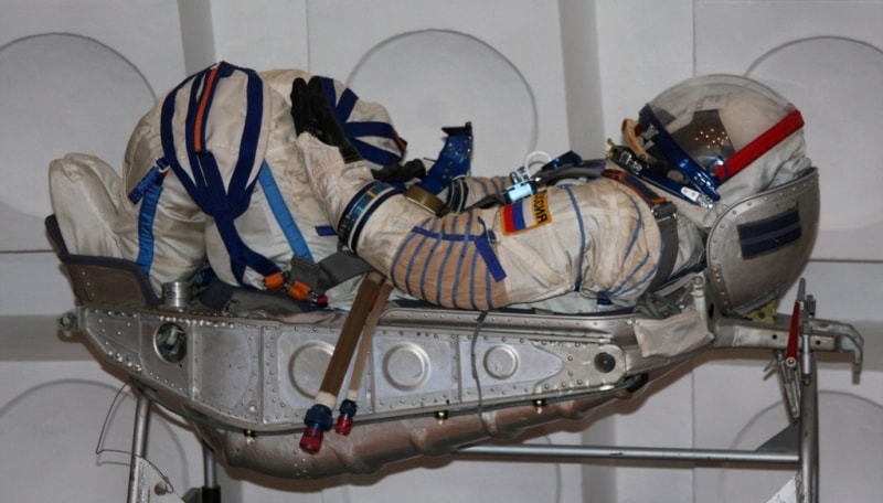 Exhibits in the city museum of history of Baikonur. Photos by Alexander Petrov.
