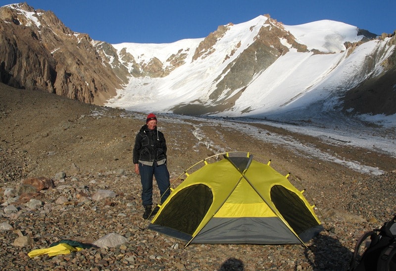 Tents for trekking and hiking.