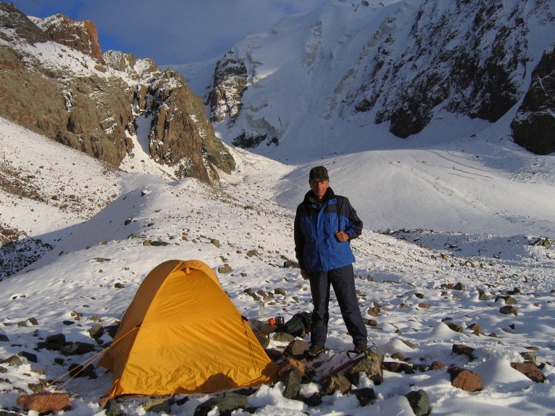 Tents for trekking and hiking.