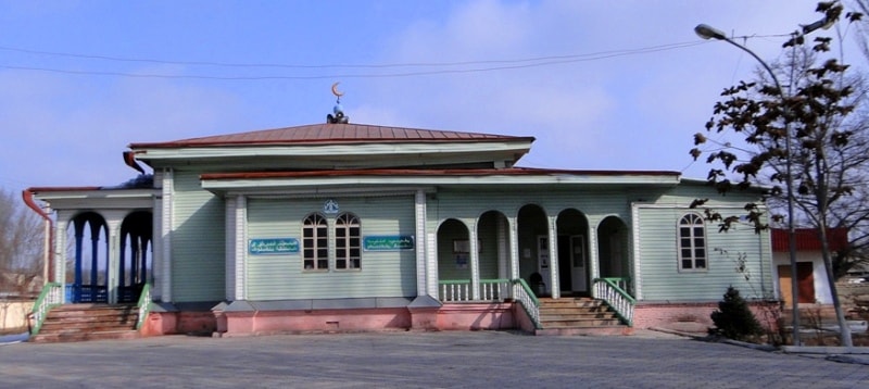 Town mosque of the town of Zharkenta.