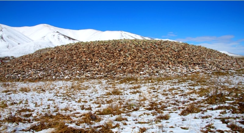 Камни Тамерлана на перевале Сан-Таш. Кыргызская Республика.