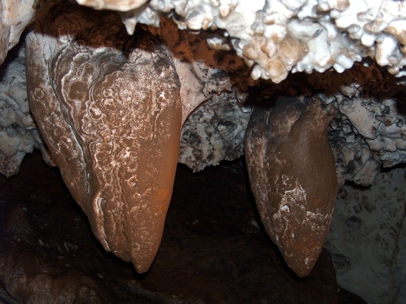 Cave around Aksu-Zhabagly of reserve.