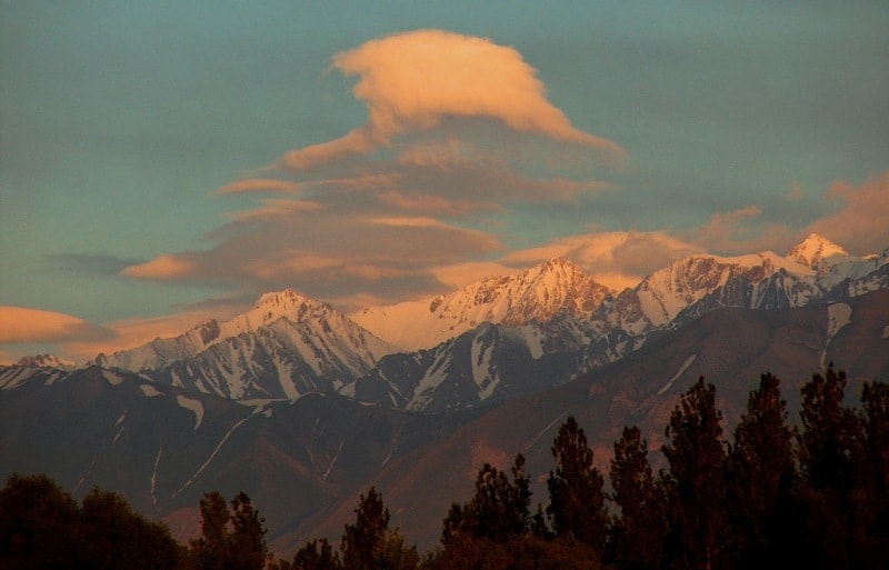 Talasskiy Ala-Tau mountains.