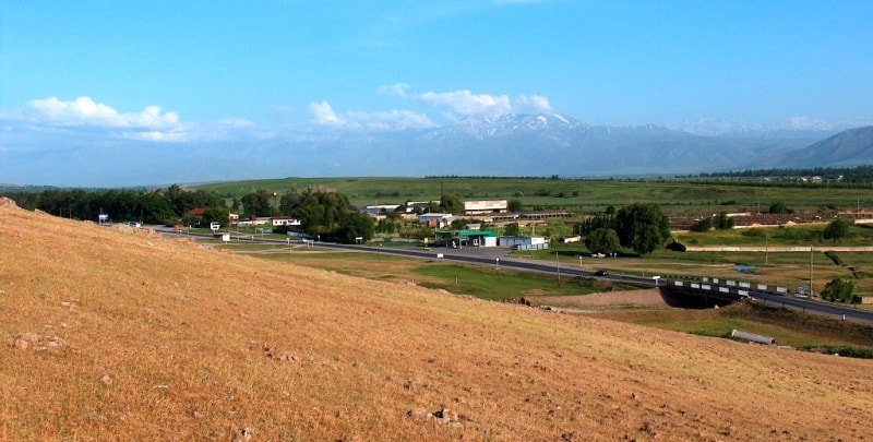 Around Aksu-Zhabagly reserve.