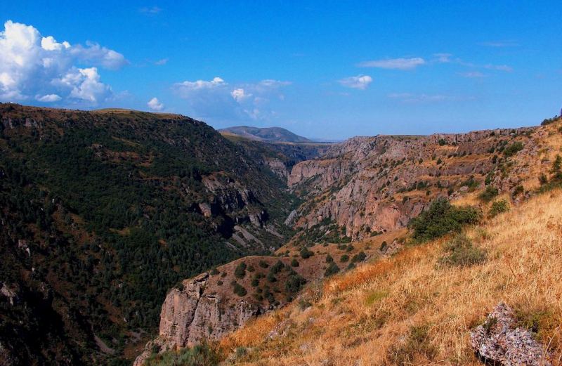 Canyon Aksu in reserve Aksu-Zhabagly.