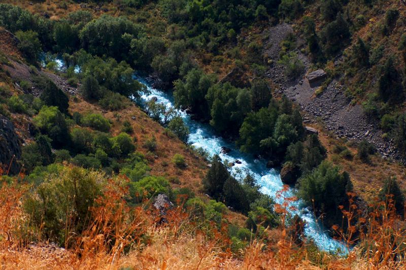 Canyon Aksu in reserve Aksu-Zhabagly.