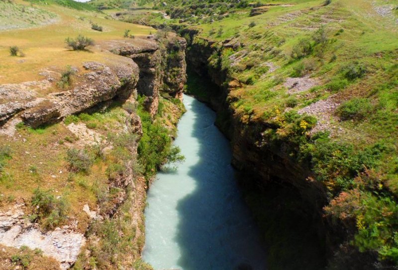 Canyon Aksu in reserve Aksu-Zhabagly.