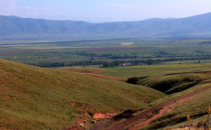 Koksai Gorge reserve Aksu-Jabagly.