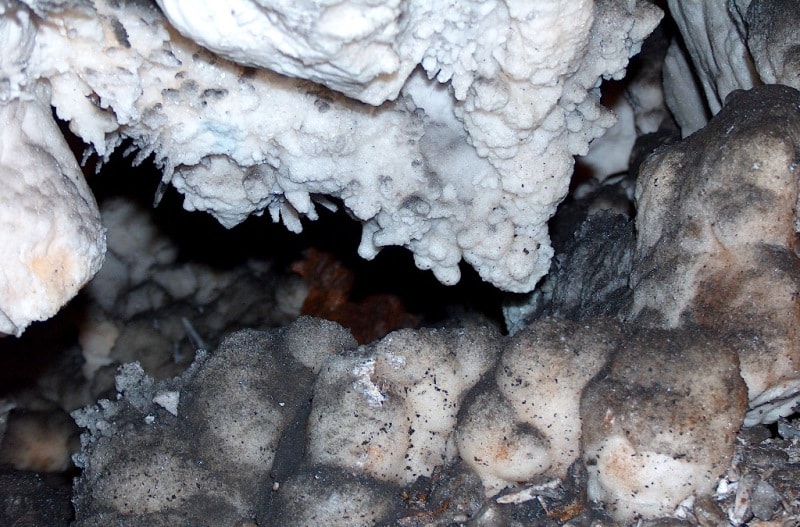 Stalactite cave Fairy tale.