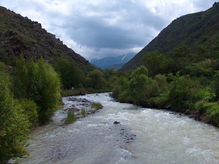 Aksu river.