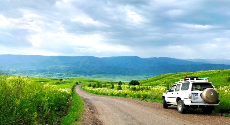 Natural sights of the Almaty reserve.