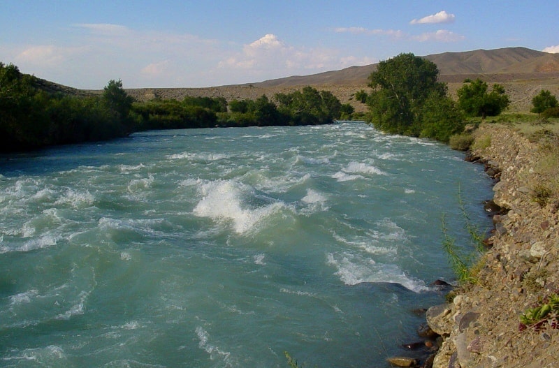 Natural sights of the Almaty reserve.