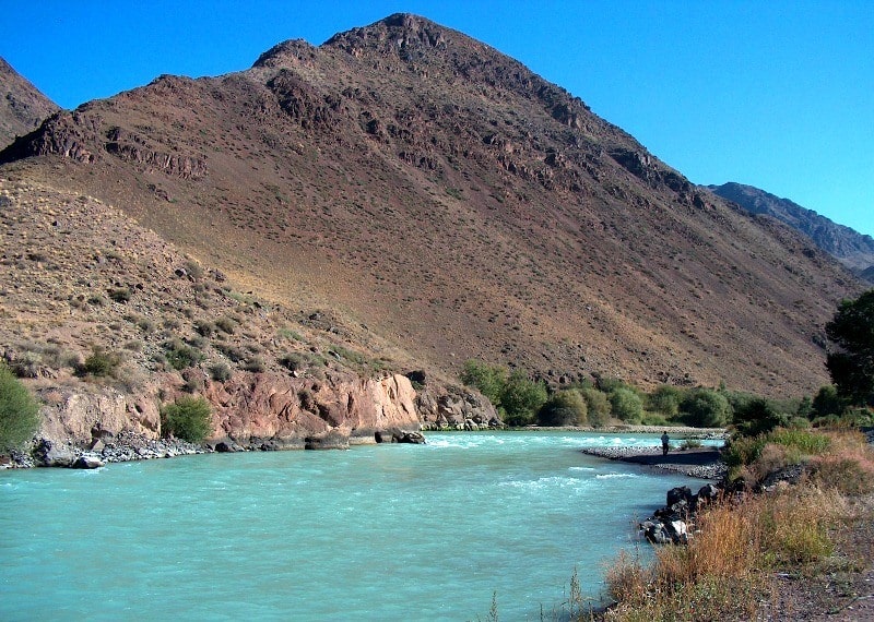 Natural sights of the Almaty reserve.