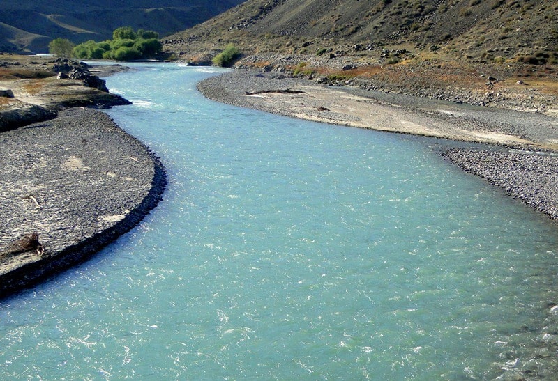 Natural sights of the Almaty reserve.