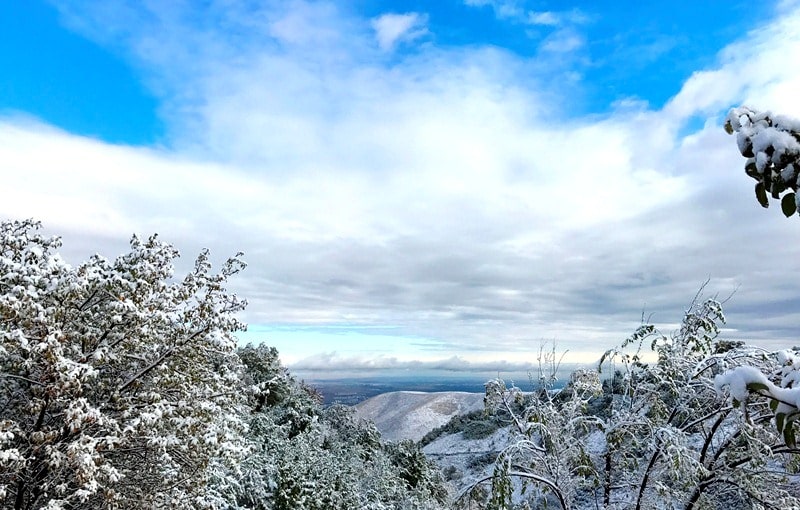 Natural sights of the Almaty reserve.