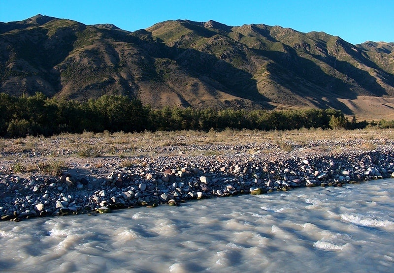 Natural sights of the Almaty reserve.