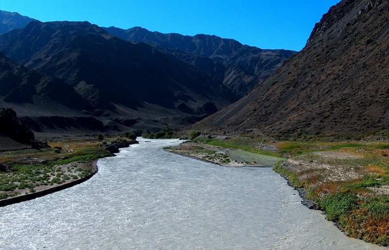 Природные достопримечательности окрестностей реки Правый Талгар.