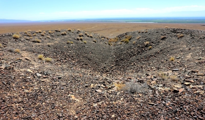 Big Beshatyr burial mound. 