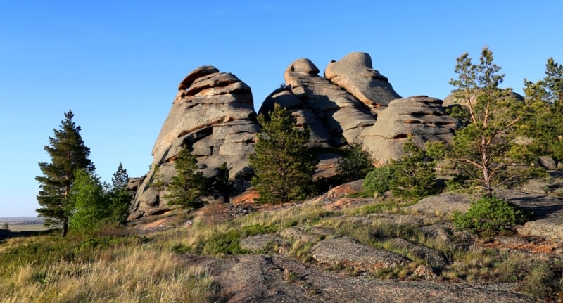 Горы Баянаул.