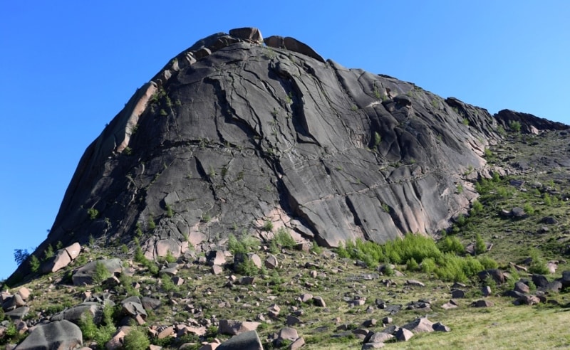 Mountain Naizatas in Bayanaul.