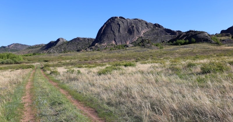 Mountain Naizatas in Bayanaul.