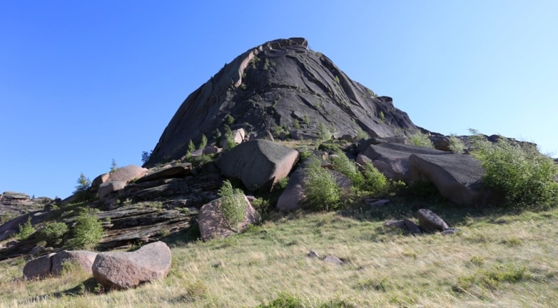 Mountain Naizatas in Bayanaul.