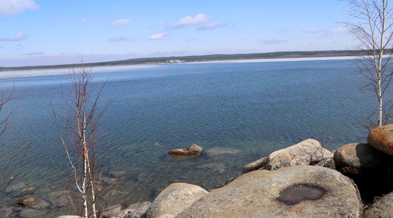 Lake Shchuchye in Borovoye park.