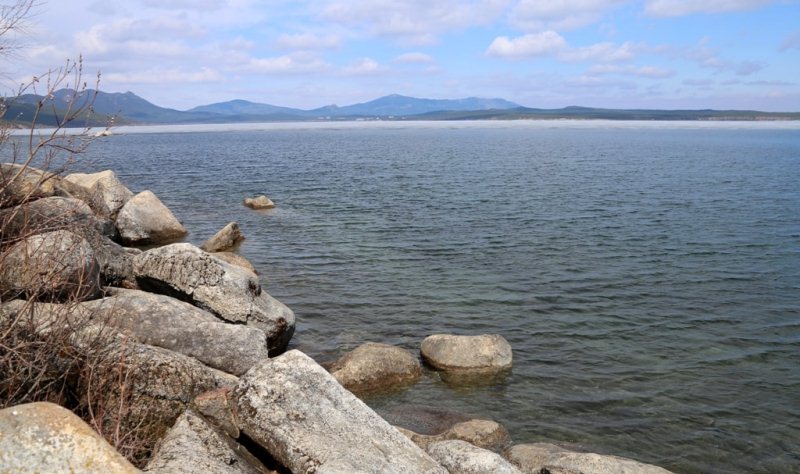 Lake Shchuchye in Borovoye park.