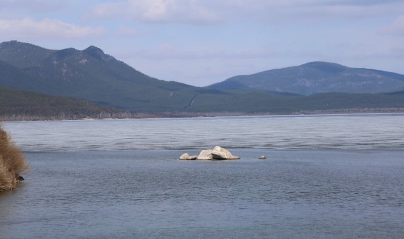 Lake Shchuchye in Borovoye park.